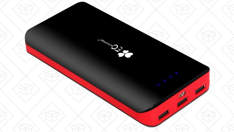 EC Technology Portable Charger, $19 with code CPQT5IDS